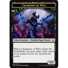 Champion of Wits 4/4 Token 02 - HOU