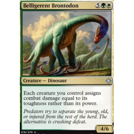Belligerent Brontodon FOIL