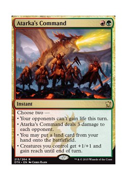 Atarka's Command
