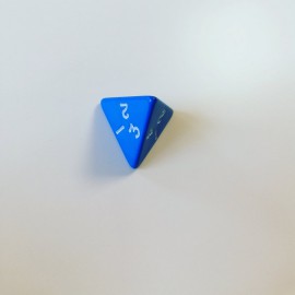 Kostka K4 - niebieska