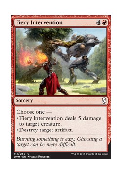 Fiery Intervention