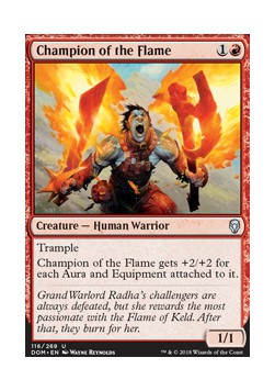 Champion of the Flame FOIL