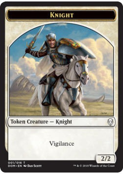 Knight 2/2 Token 01 - DOM