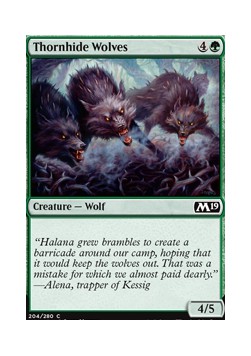 Thornhide Wolves FOIL