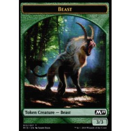 Beast 3/3 Token 12 - M19