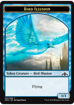 Bird Illusion 1/1 Token 03 - GRN