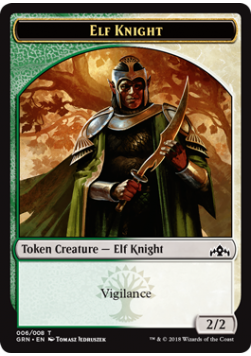 Elf Knight 2/2 Token 06 - GRN