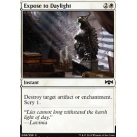 Expose to Daylight