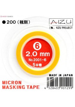 Taśma maskująca 2,0 mm Aizu Aizu 2001-6