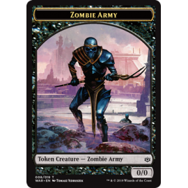 Zombie Army 0/0 Token 008 -WAR