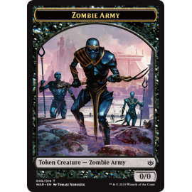 Zombie Army 0/0 Token 009 -WAR