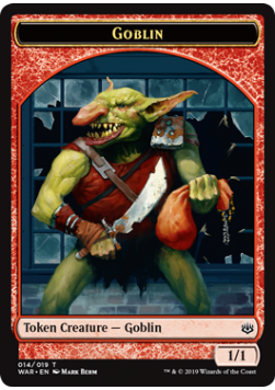 Goblin 1/1 Token 014 - WAR