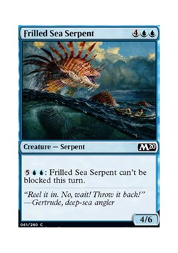 Frilled Sea Serpent FOIL