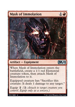 Mask of Immolation FOIL