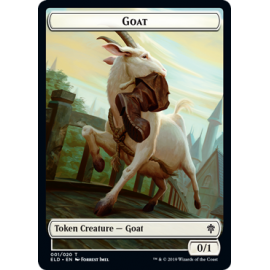 Goat 0/1 Token 001 - ELD