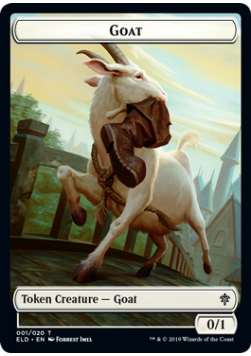 Goat 0/1 Token 001 - ELD