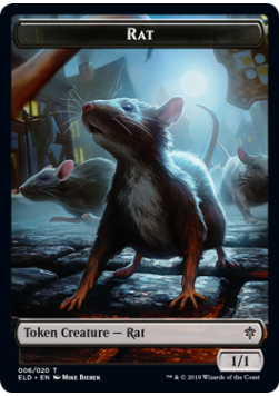 Rat 1/1 Token 006 - ELD