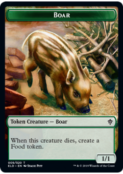 Boar 1/1 Token 009 - ELD