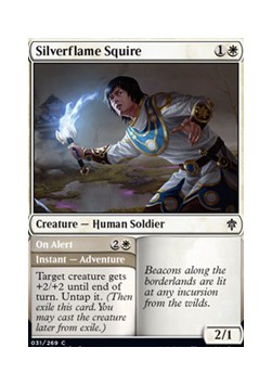 Silverflame Squire FOIL