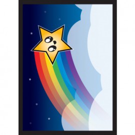 Legion - Matte Sleeves - Rainbow Star (50 protektorów)