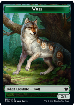 Wolf 2/2 Token 011 - THB