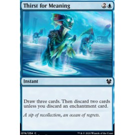 Thirst for Meaning FOIL