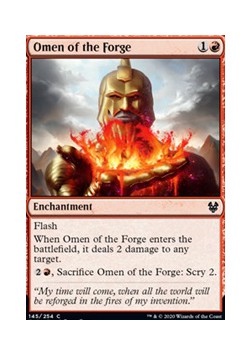 Omen of the Forge FOIL