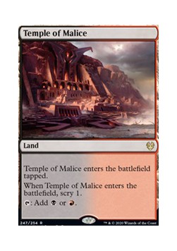 Temple of Malice FOIL