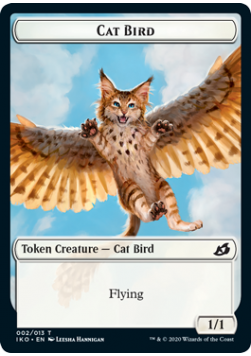 Cat Bird 1/1 Token 002 - IKO