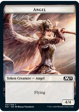 Angel 4/4 Token 001 - M21