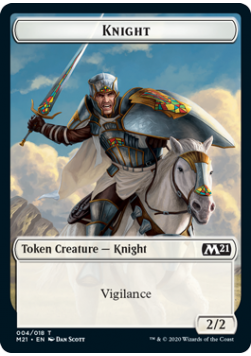 Knight 2/2 Token 004 - M21