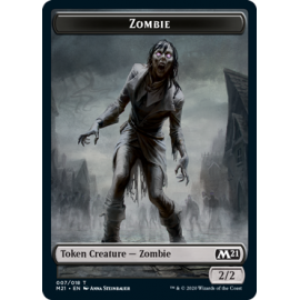 Zombie 2/2 Token 007 - M21