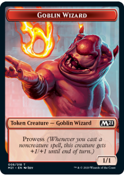 Goblin Wizard 1/1 Token 008 - M21