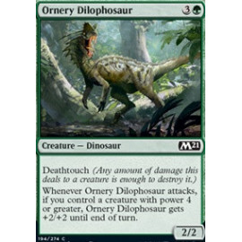 Ornery Dilophosaur FOIL