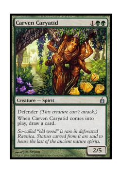 Carven Caryatid (Ravnica: City of Guilds) [GOOD]