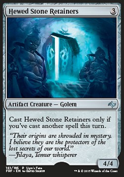 Hewed Stone Retainers (Ugin's Fate Promo)