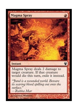Magma Spray (DD: Izzet vs. Golgari)
