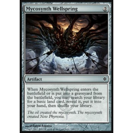Mycosynth Wellspring FOIL (New Phyrexia) [EX]