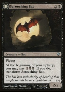 Screeching Bat FOIL (Innistrad)