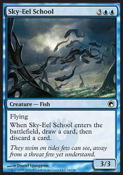 Sky-Eel School FOIL (Scars of Mirrodin)