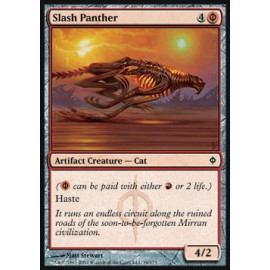Slash Panther FOIL (New Phyrexia)