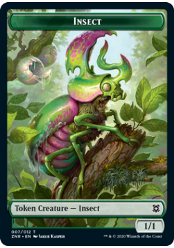 Insect 1/1 Token 007 - ZNR