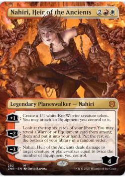 Nahiri, Heir of the Ancients (Extras) FOIL