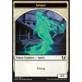 Spirit Token 1/1 (DD: Blessed vs. Cursed)