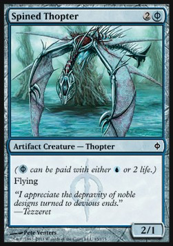 Spined Thopter (New Phyrexia)
