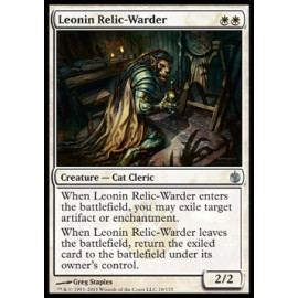 Leonin Relic-Warder (Mirrodin Besieged)