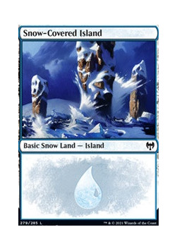 Snow-Covered Island