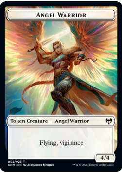 Angel Warrior 4/4 Token 002 - KHM