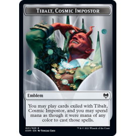 Tibalt, Cosmic Inpostor Emblem 021 - KHM