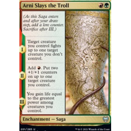 Arni Slays the Troll FOIL